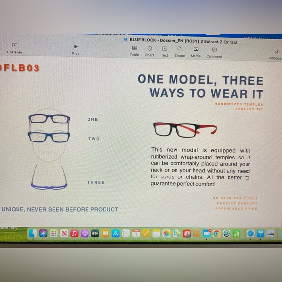 UNISEX 3.00 blue blocking readers - Picture 5 of 6